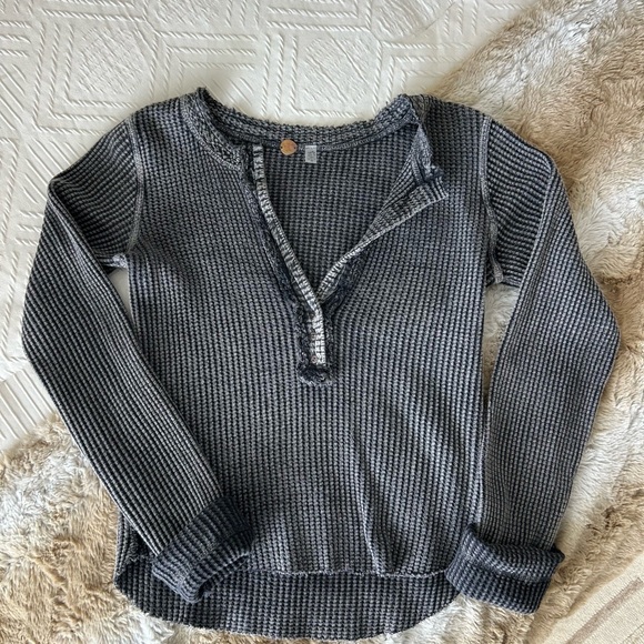 Free People Sweaters - Free People Henley top!
